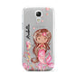 Personalised Pink Mermaid Samsung Galaxy S4 Mini Case