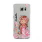 Personalised Pink Mermaid Samsung Galaxy S6 Case