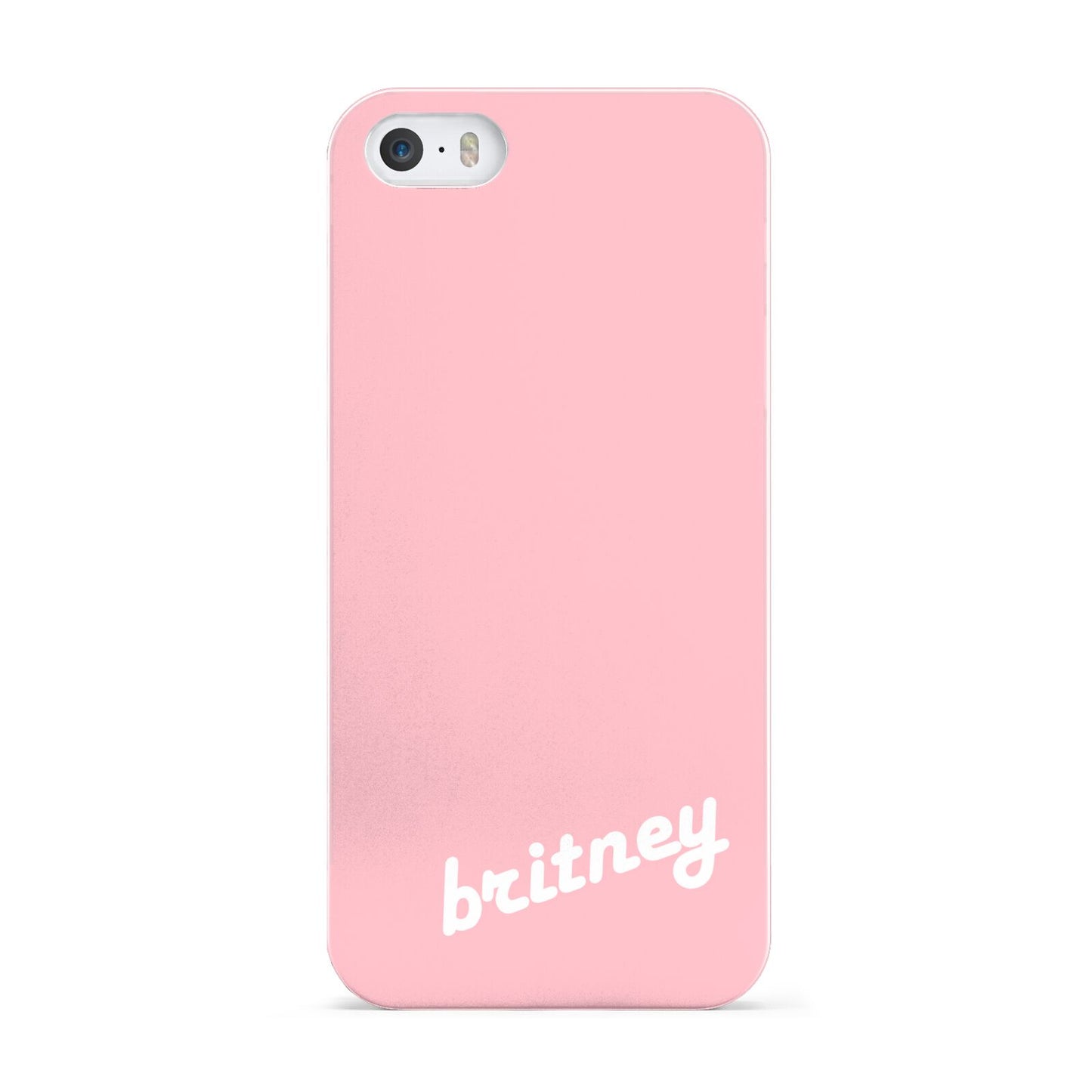 Personalised Pink Name Apple iPhone 5 Case