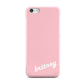 Personalised Pink Name Apple iPhone 5c Case