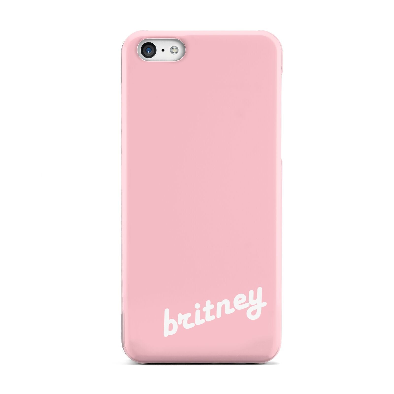 Personalised Pink Name Apple iPhone 5c Case