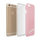 Personalised Pink Name Apple iPhone 6 3D Tough Case Expanded view