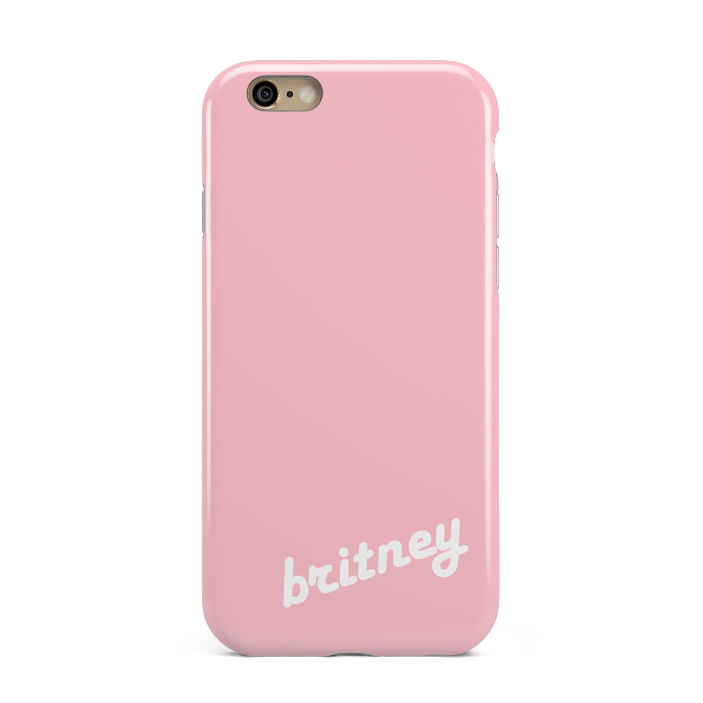 Personalised Pink Name Apple iPhone 6 3D Tough Case
