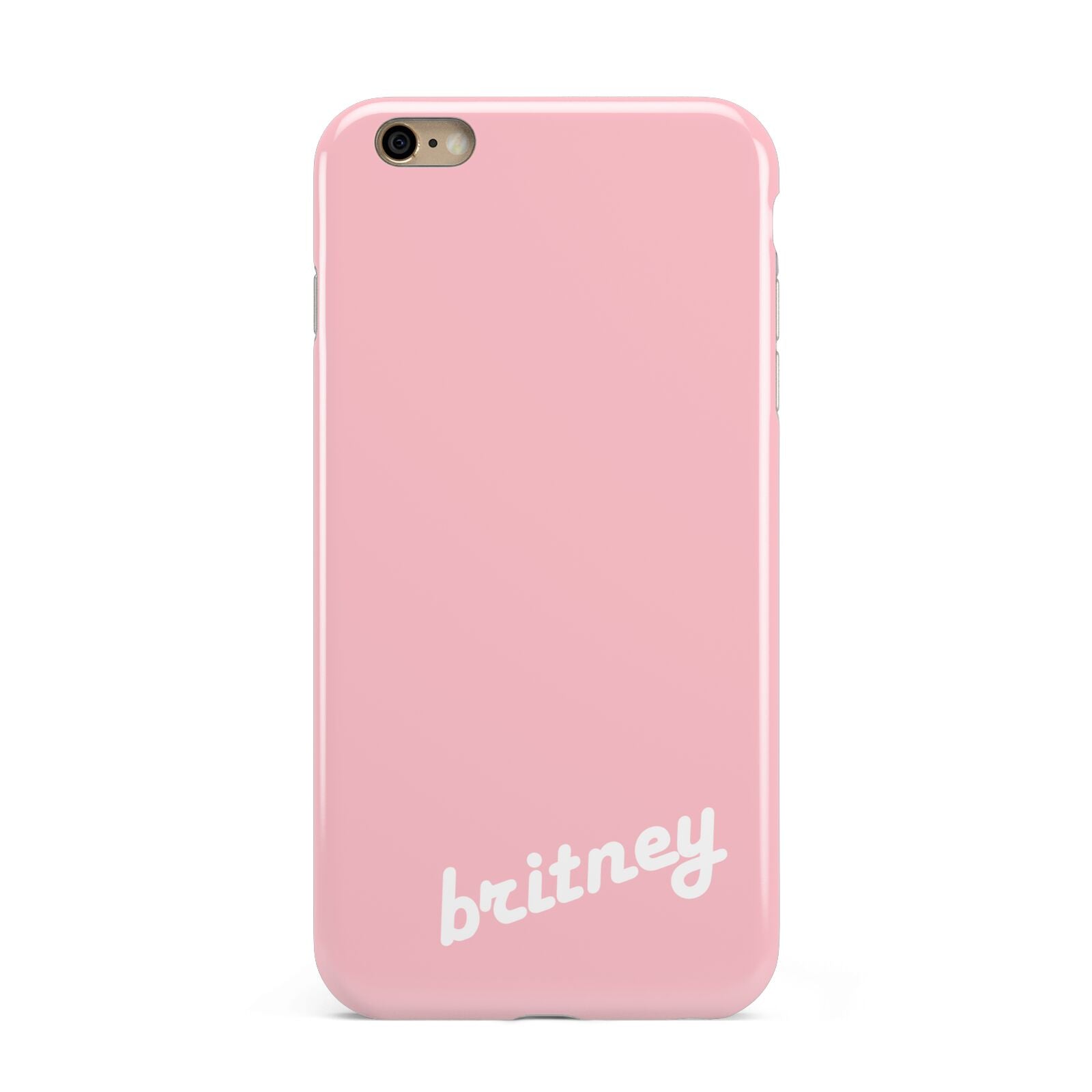 Personalised Pink Name Apple iPhone 6 Plus 3D Tough Case