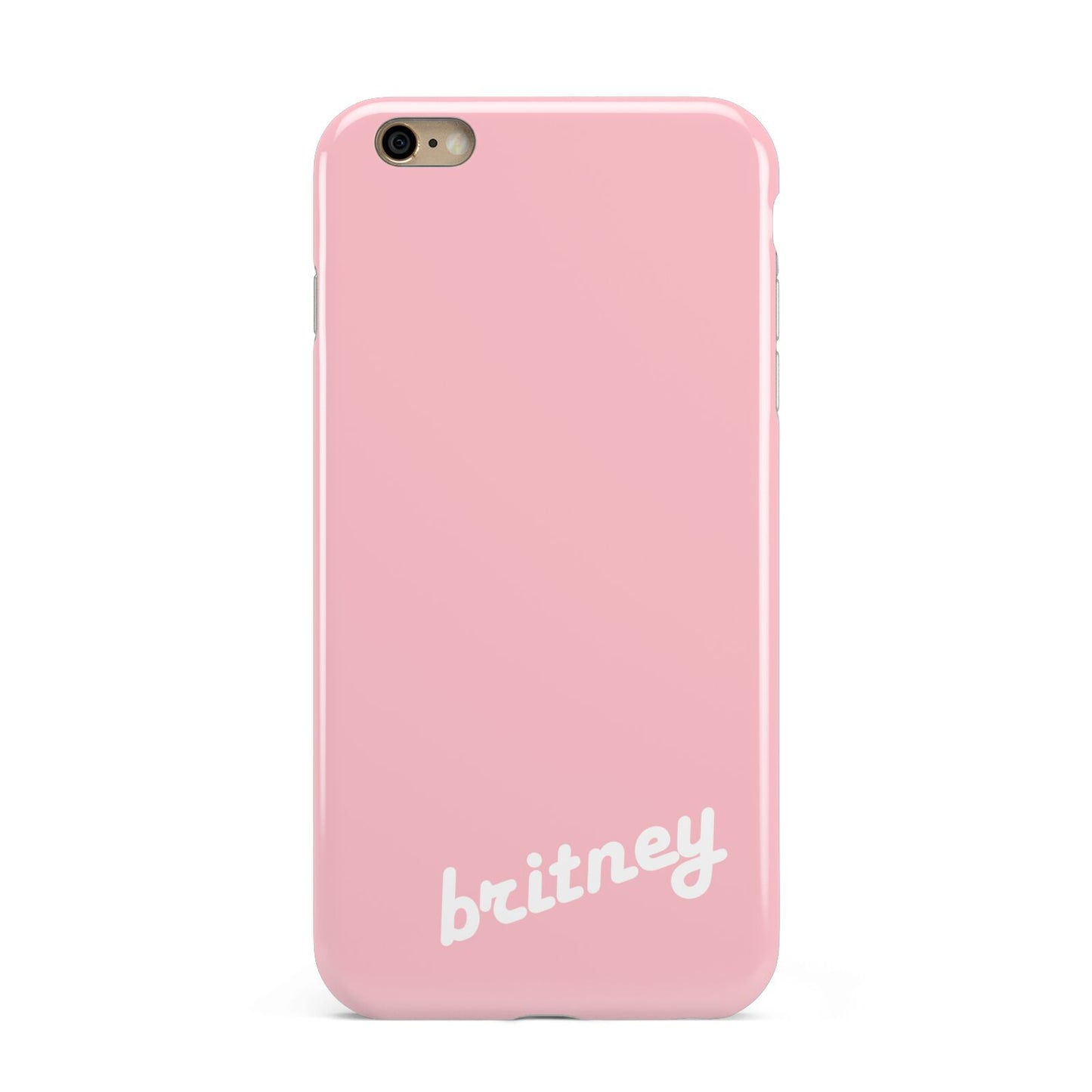 Personalised Pink Name Apple iPhone 6 Plus 3D Tough Case
