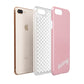 Personalised Pink Name Apple iPhone 7 8 Plus 3D Tough Case Expanded View