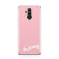 Personalised Pink Name Huawei Mate 20 Lite