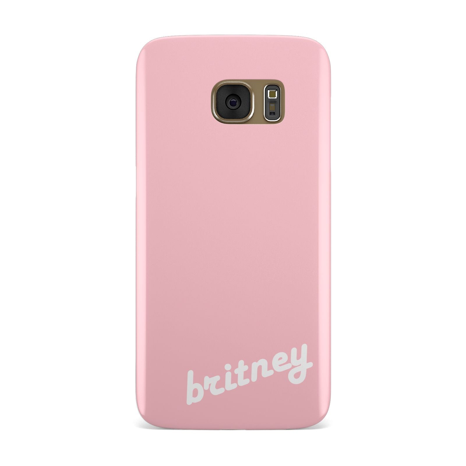 Personalised Pink Name Samsung Galaxy Case