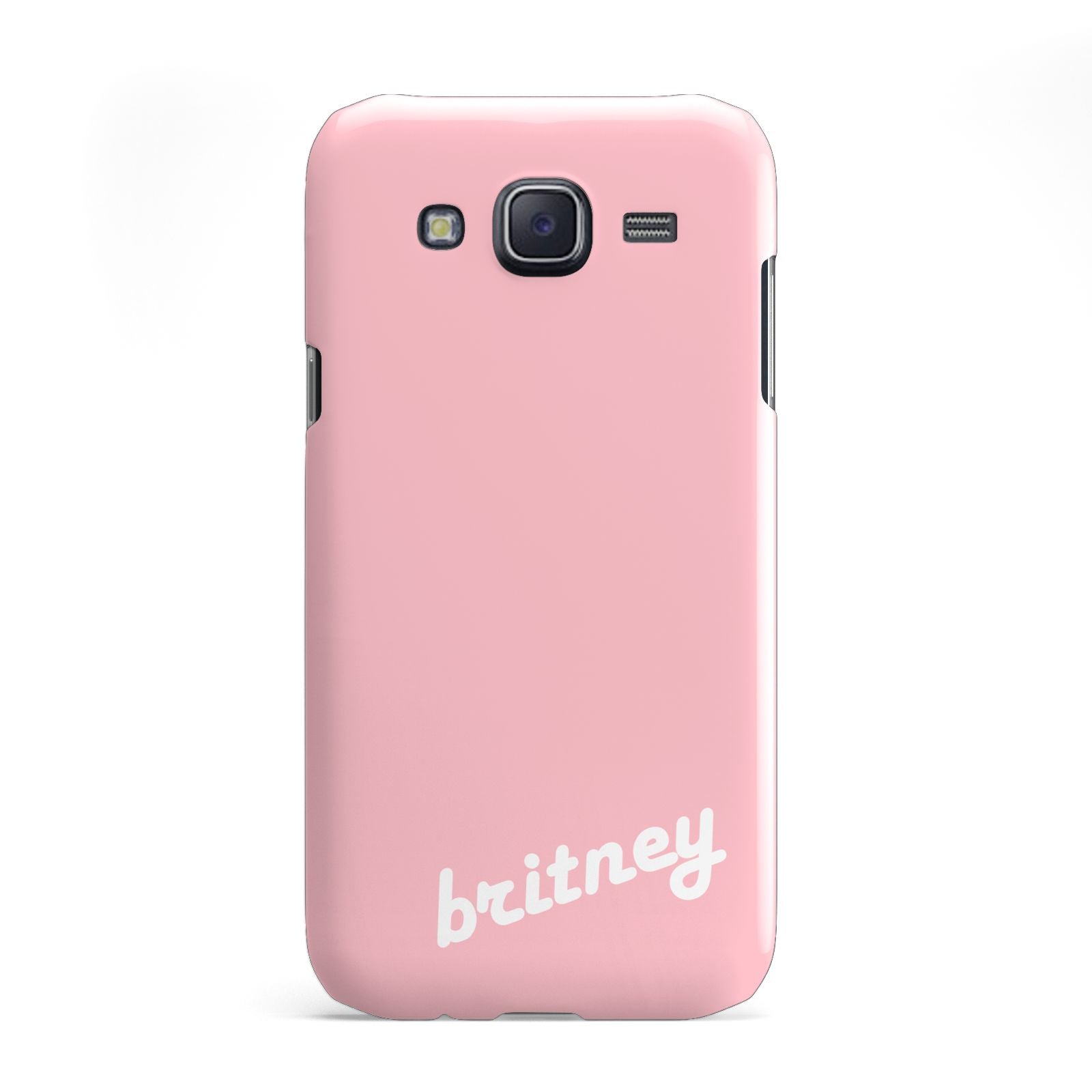 Personalised Pink Name Samsung Galaxy J5 Case