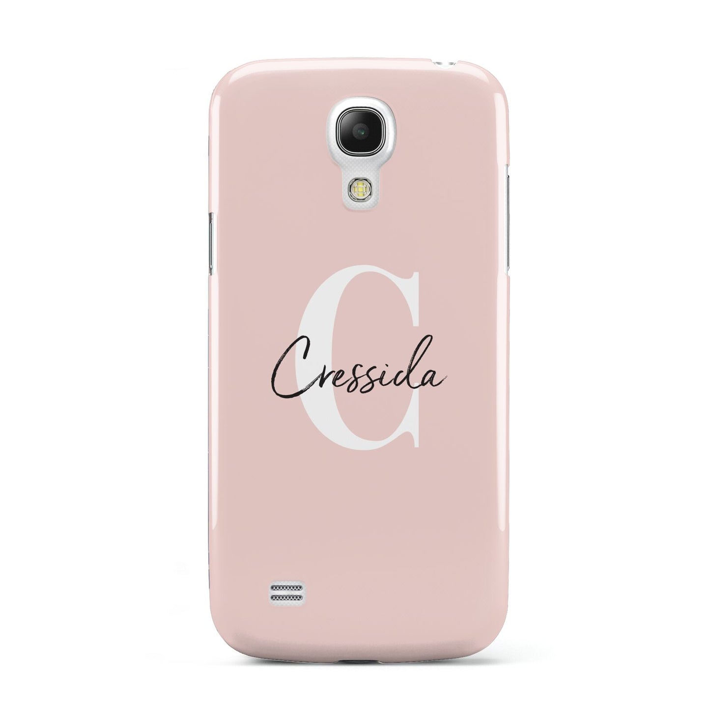 Personalised Pink Name and Initial Samsung Galaxy S4 Mini Case