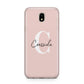 Personalised Pink Name and Initial Samsung J5 2017 Case