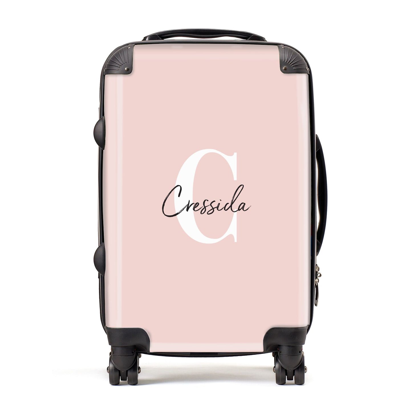Personalised Pink Name and Initial Suitcase