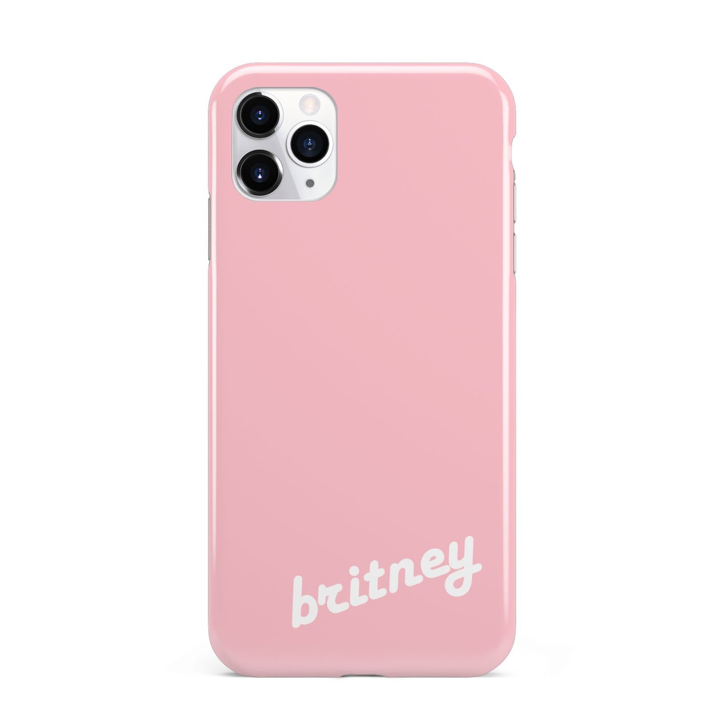 Personalised Pink Name iPhone 11 Pro Max 3D Tough Case