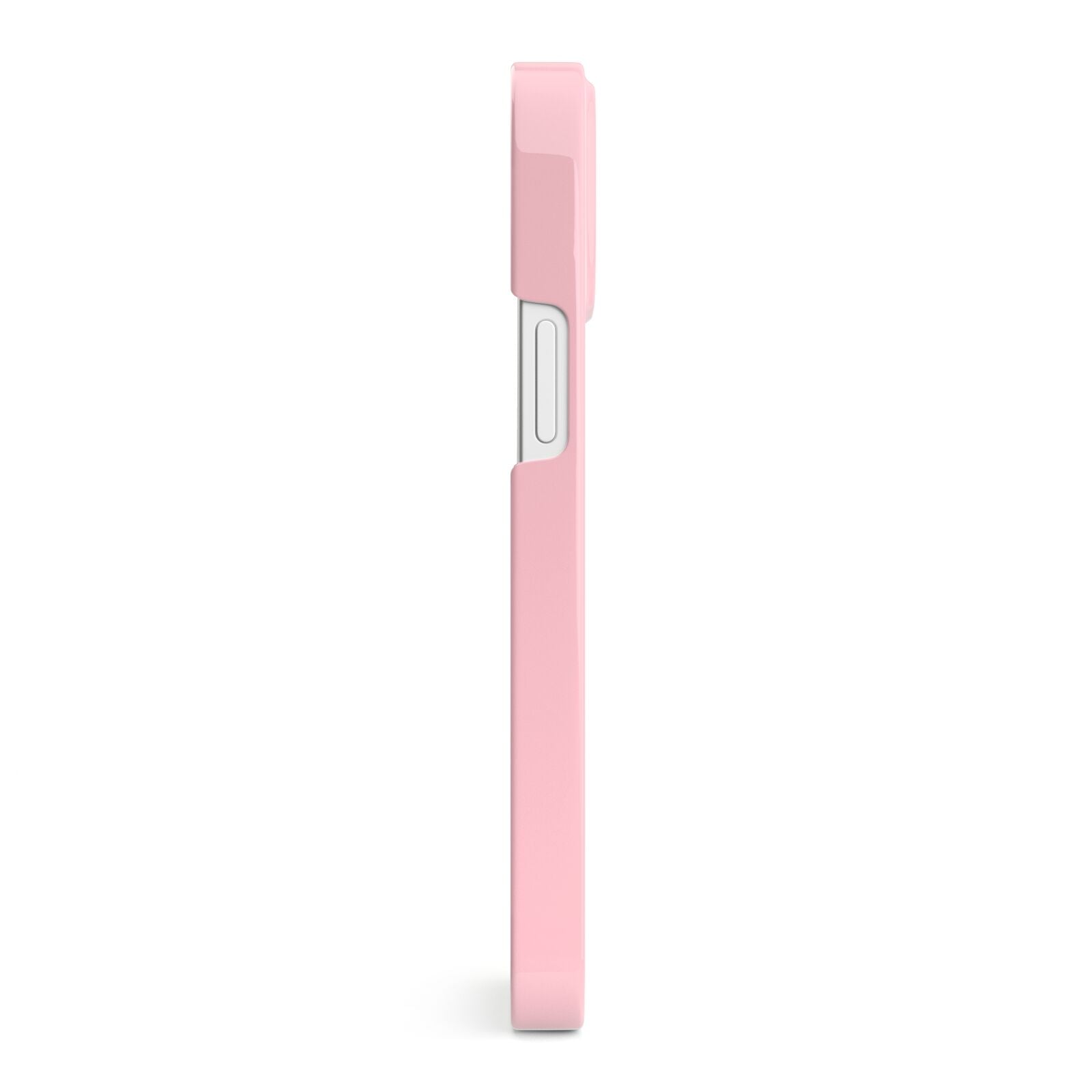Personalised Pink Name iPhone 13 Mini Side Image 3D Snap Case