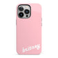 Personalised Pink Name iPhone 13 Pro Full Wrap 3D Tough Case