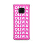 Personalised Pink Names Huawei Mate 20 Pro Phone Case