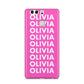 Personalised Pink Names Huawei P9 Case