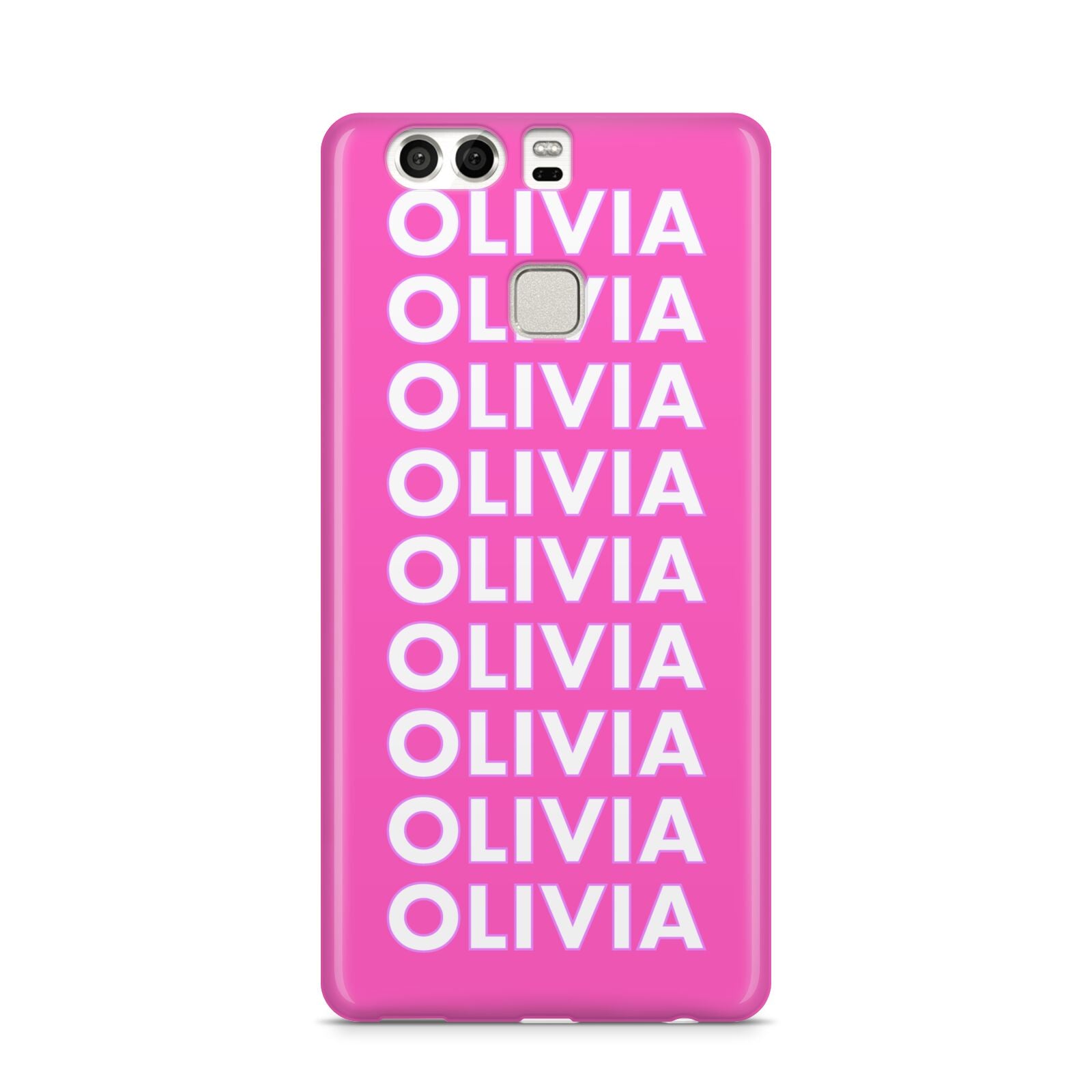 Personalised Pink Names Huawei P9 Case