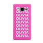 Personalised Pink Names Samsung Galaxy A5 Case