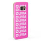 Personalised Pink Names Samsung Galaxy Case Fourty Five Degrees