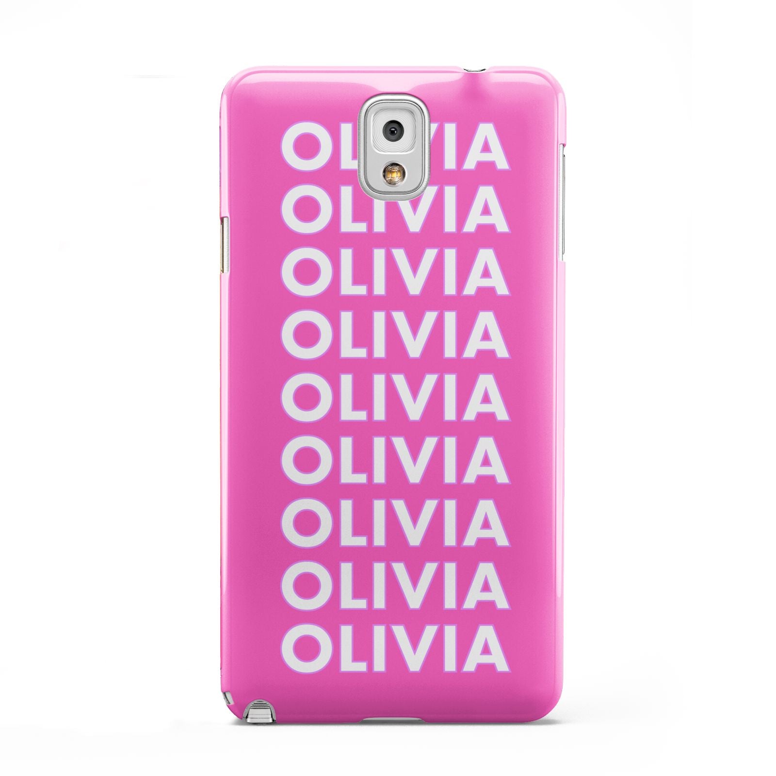 Personalised Pink Names Samsung Galaxy Note 3 Case