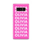 Personalised Pink Names Samsung Galaxy S8 Case