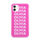 Personalised Pink Names iPhone 11 3D Tough Case