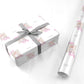 Personalised Pink New Baby Photograph Personalised Wrapping Paper