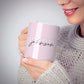 Personalised Pink Outline Name 10oz Mug Alternative Image 6