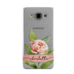 Personalised Pink Peony Samsung Galaxy A3 Case