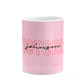 Personalised Pink Red Names 10oz Mug Alternative Image 7