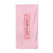Personalised Pink Red Names Beach Towel