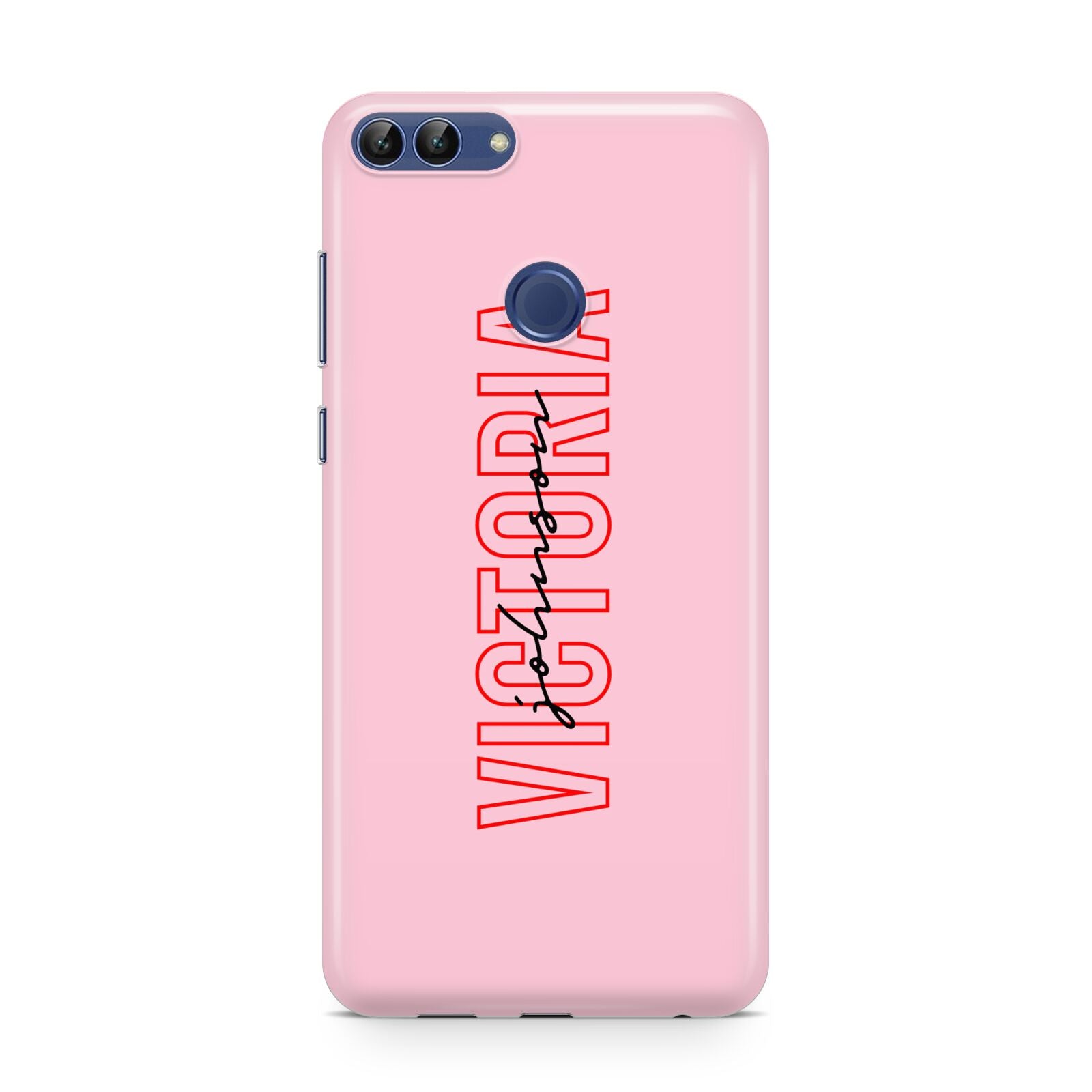 Personalised Pink Red Names Huawei P Smart Case