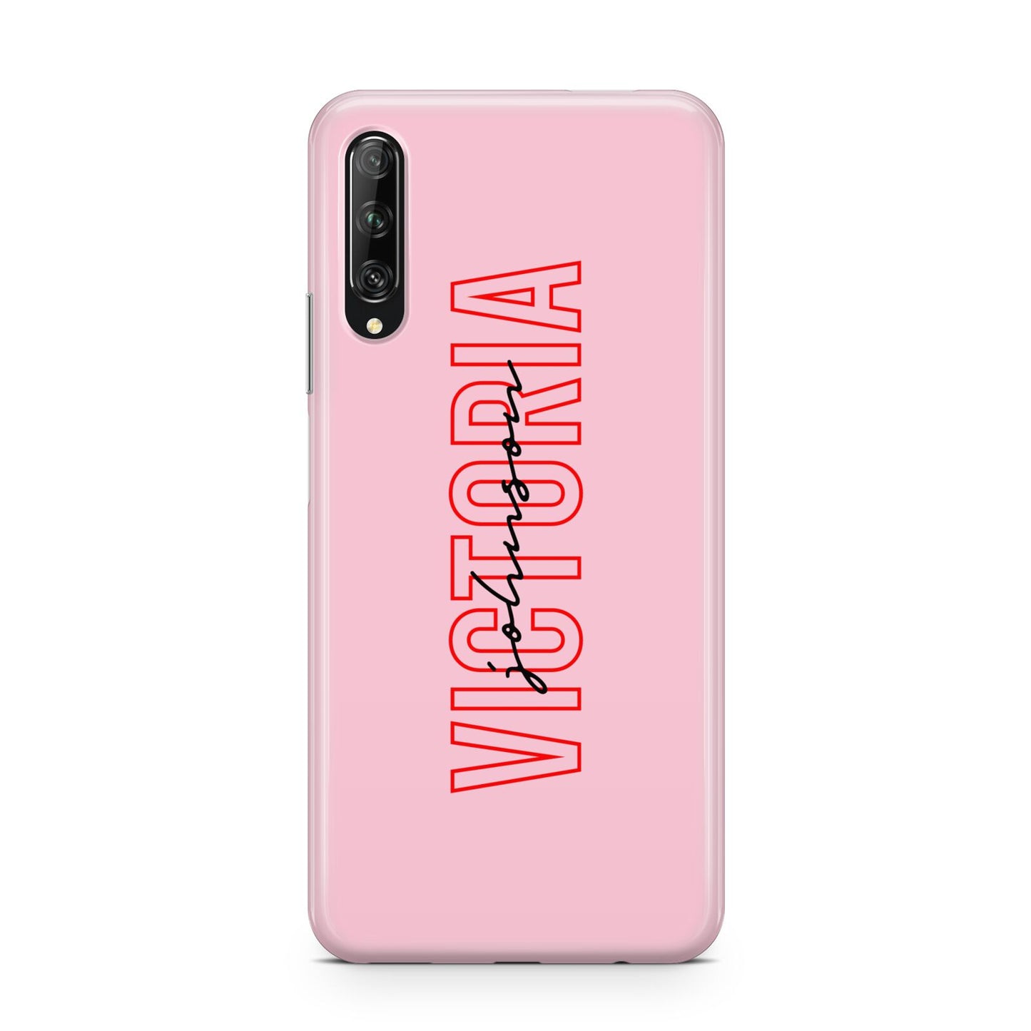 Personalised Pink Red Names Huawei P Smart Pro 2019