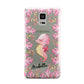 Personalised Pink Seahorse Samsung Galaxy Note 4 Case