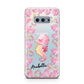 Personalised Pink Seahorse Samsung Galaxy S10E Case