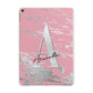 Personalised Pink Silver Apple iPad Rose Gold Case