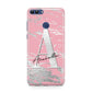 Personalised Pink Silver Huawei P Smart Case