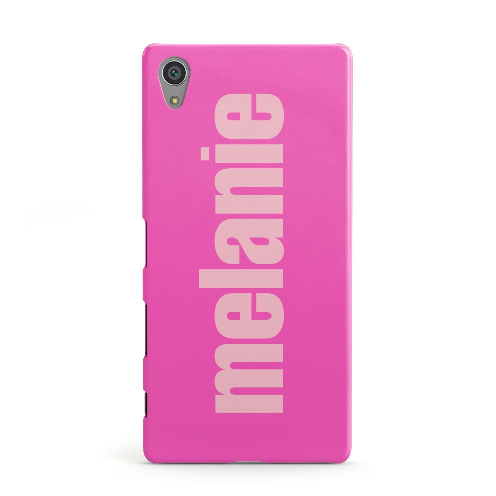Personalised Pink Sony Xperia Case
