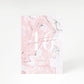 Personalised Pink Swirl Marble Birthday A5 Greetings Card