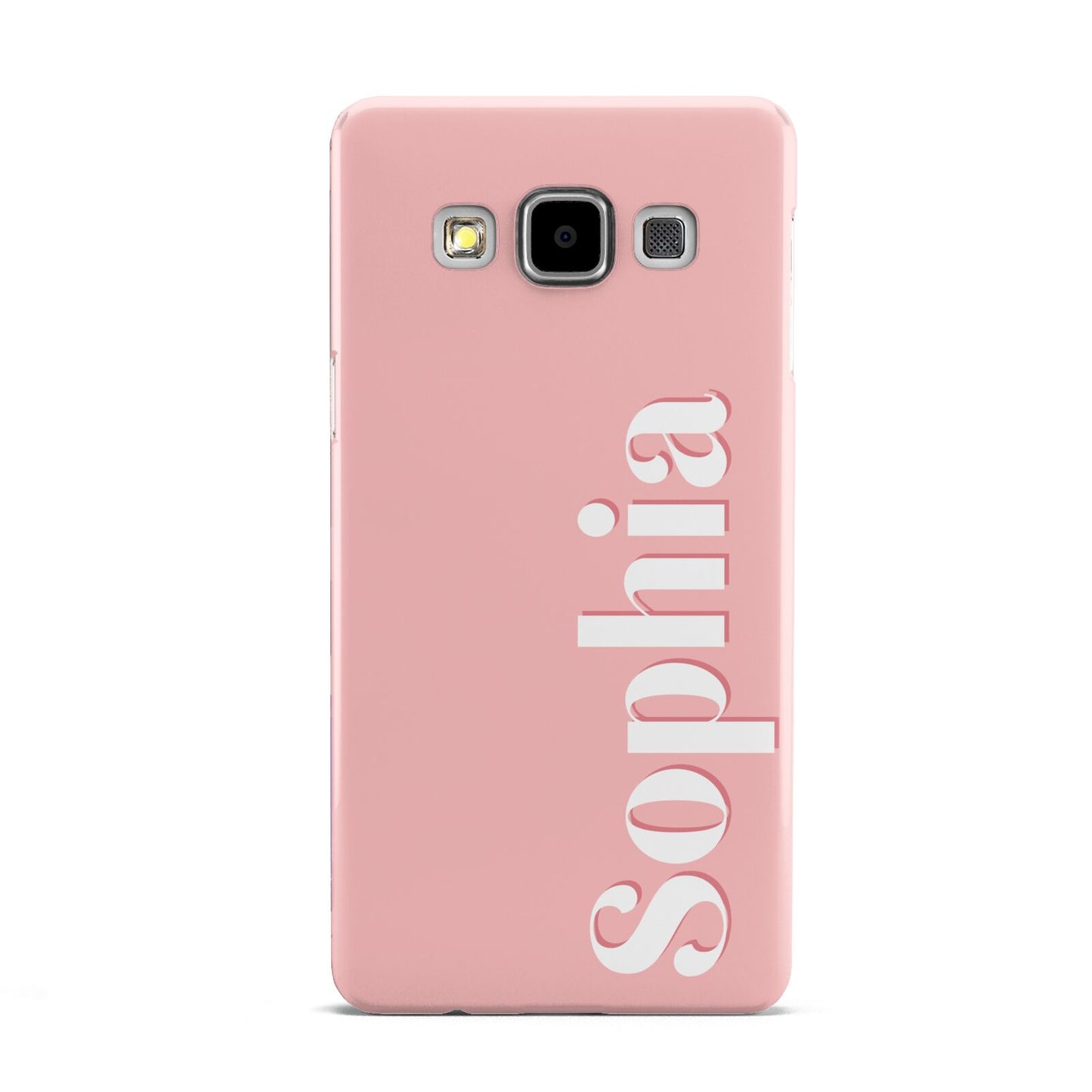 Personalised Pink Text Samsung Galaxy A5 Case