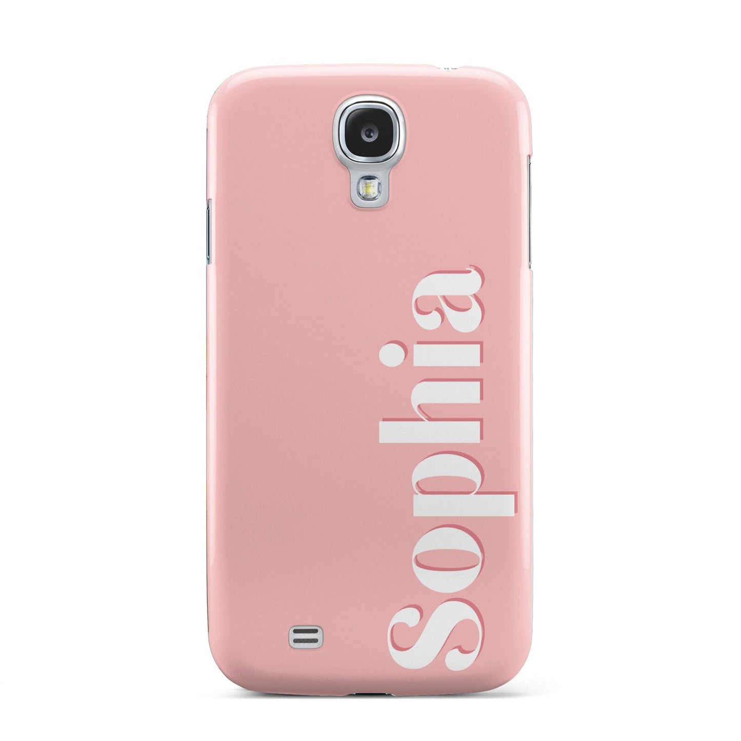 Personalised Pink Text Samsung Galaxy S4 Case