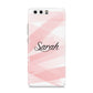 Personalised Pink Watercolour Name Huawei P10 Phone Case
