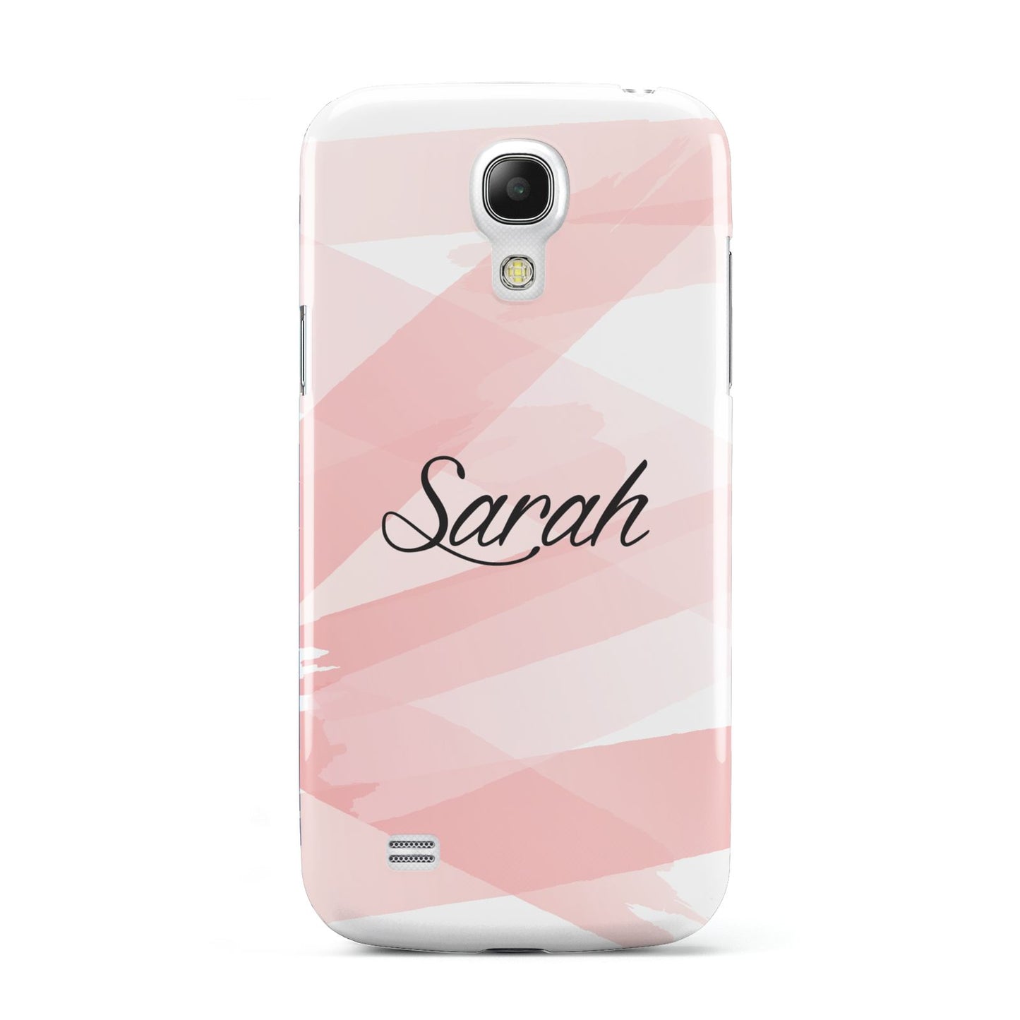 Personalised Pink Watercolour Name Samsung Galaxy S4 Mini Case