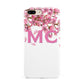 Personalised Pink White Blossom Apple iPhone 7 8 Plus 3D Tough Case