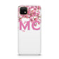 Personalised Pink White Blossom Huawei Enjoy 20 Phone Case