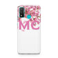 Personalised Pink White Blossom Huawei P Smart 2020
