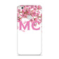Personalised Pink White Blossom Huawei P8 Lite Case