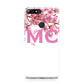 Personalised Pink White Blossom Huawei Y7 2018