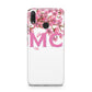 Personalised Pink White Blossom Huawei Y9 2019